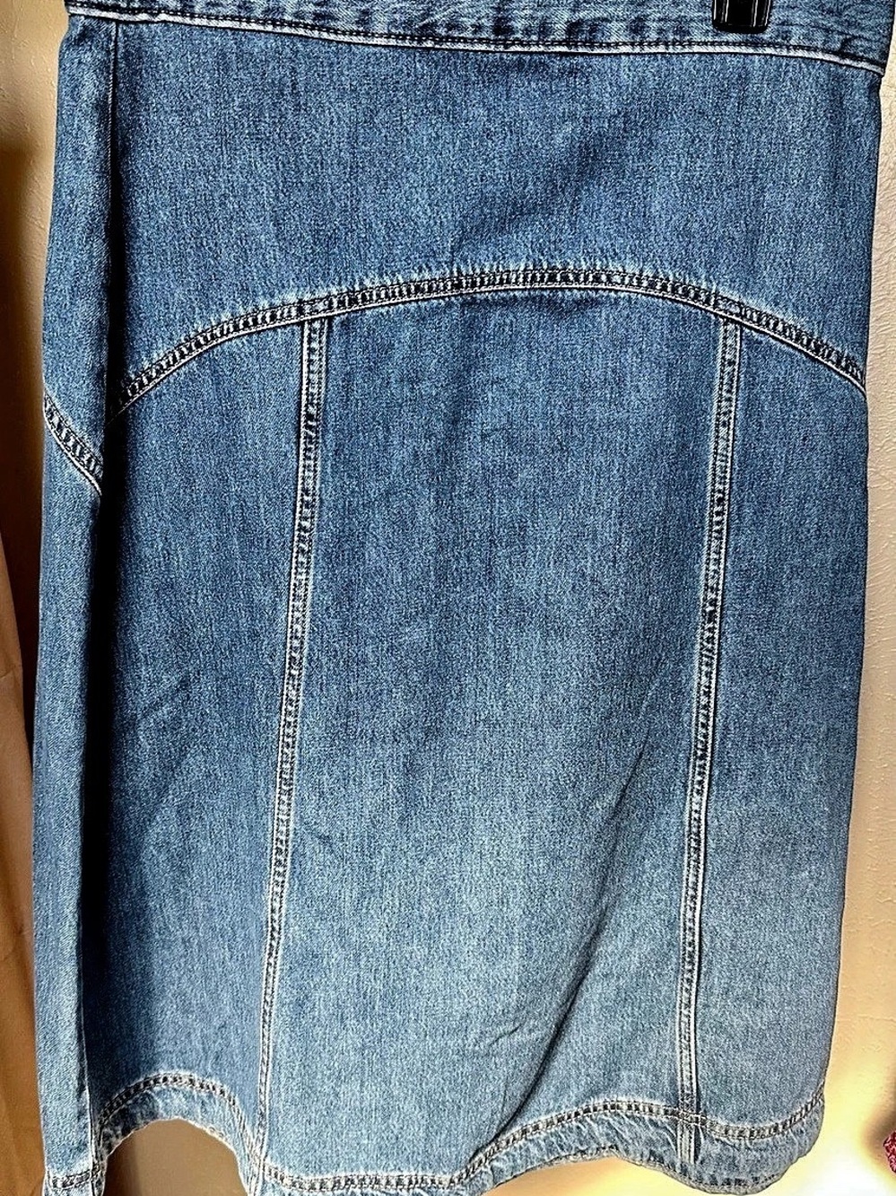 Old Navy High-Waisted Jean Midi Skirt Blue Size 10